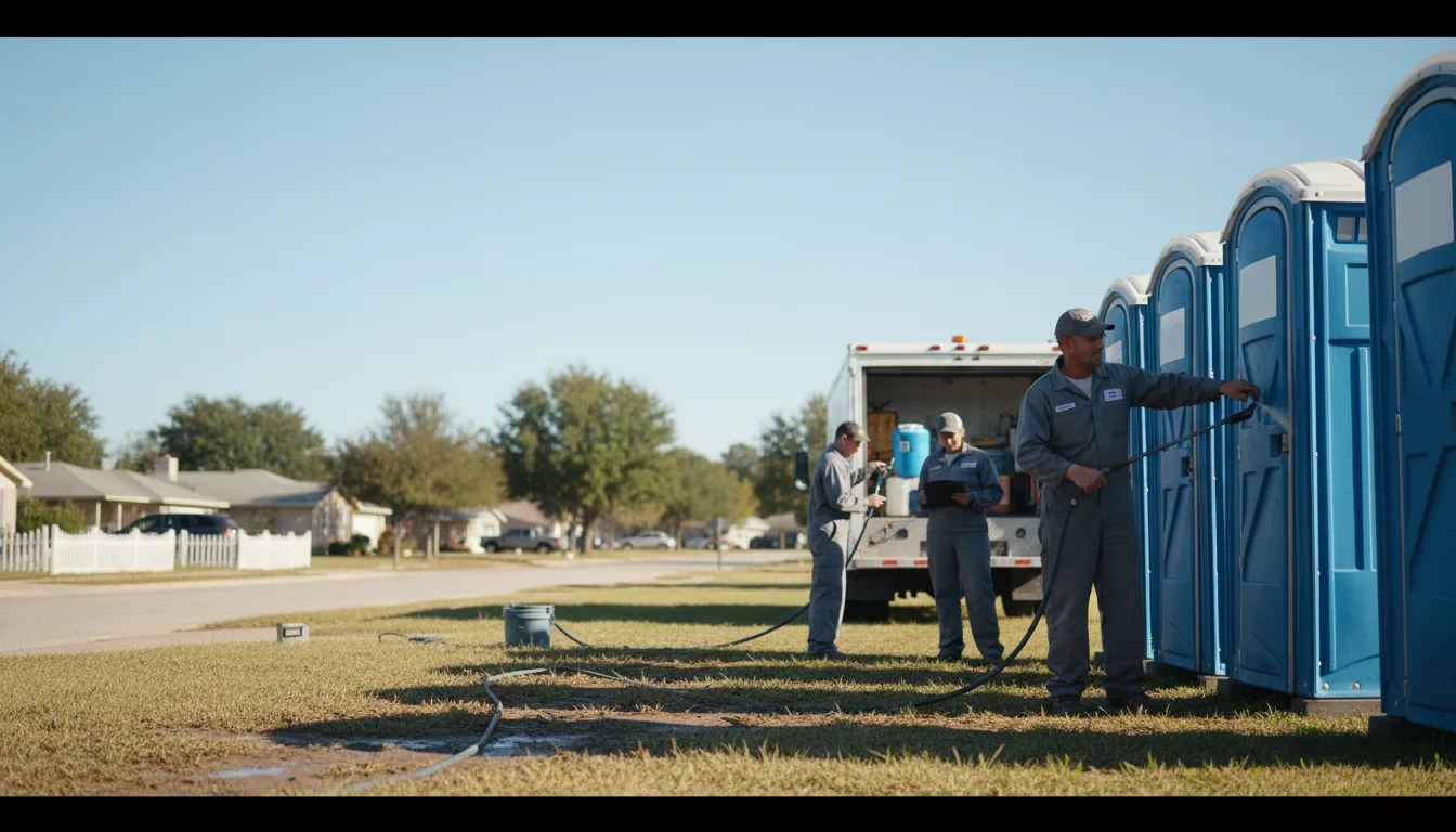 Long-Term Portable Toilet Rental in Salineno, TX near me